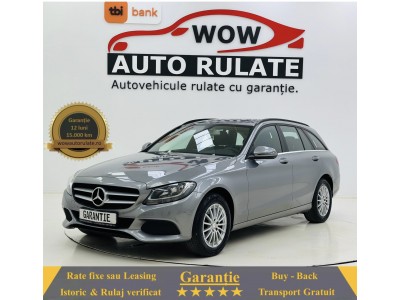 MERCEDESBENZ C-CLASS C180 2016 1.6D E6 GARANTIE Rate Avans 0 Doar Cu Buletinul