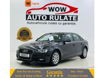 AUDI A4 2013 2.0D E5 GARANTIE Rate Avans 0 Doar Cu Buletinul