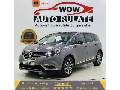 RENAULT ESPACE Inițiale Paris 2015 1.6D E6  GARANTIE Rate Avans 0 Doar Cu Buletinul