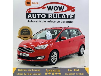 FORD GRAND C-MAX 2017 1.5D E6 GARANTIE Rate Avans 0 Doar Cu Buletinul