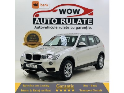 BMW X3 2016 2.0D S-Drive E6 GARANTIE Rate Avans 0 Doar Cu Buletinul