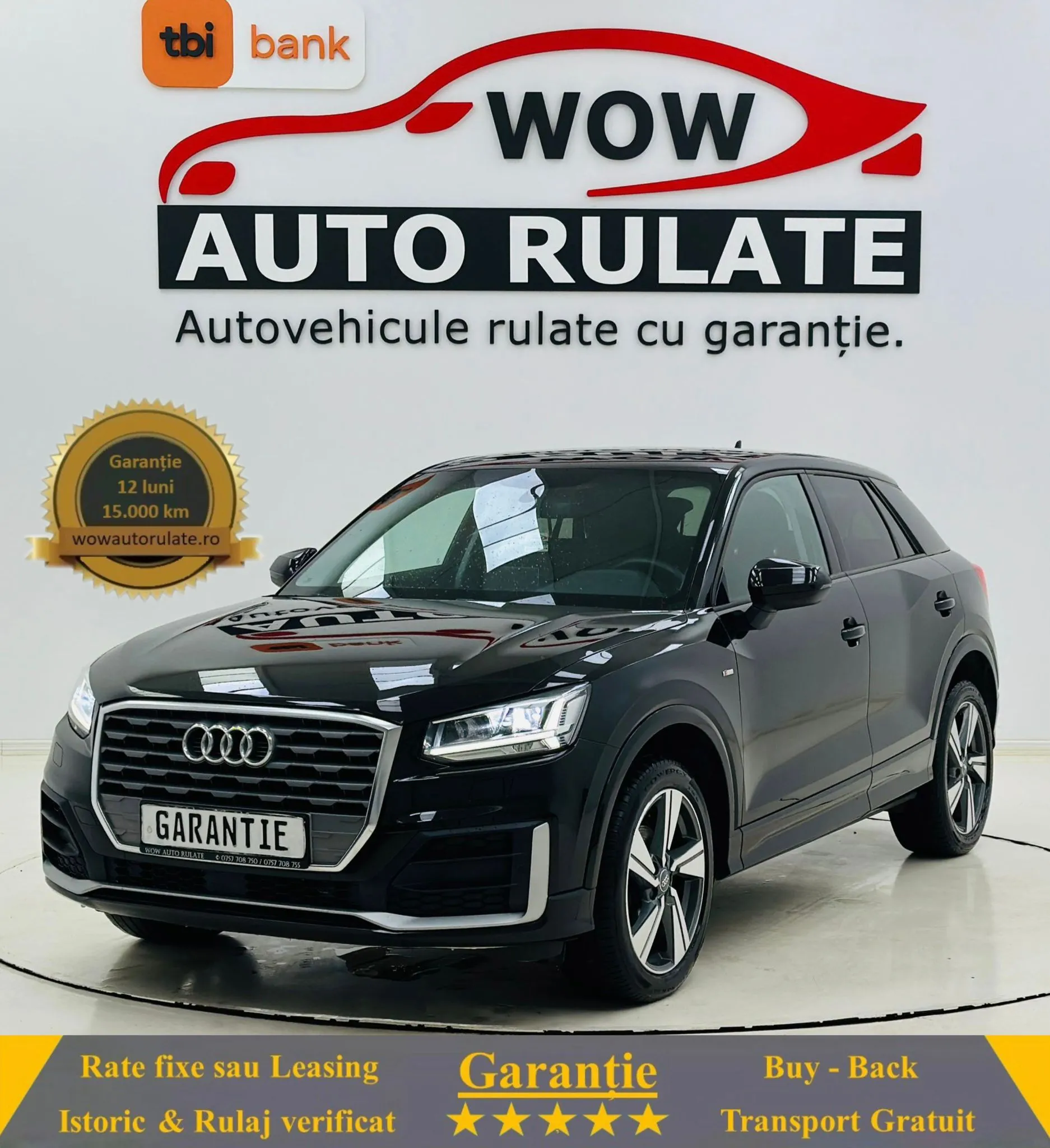 AUDI Q2 2020 1.6D E6 GARANTIE Rate Avans 0 Doar Cu Buletinul 2020 - WOW Auto Rulate
