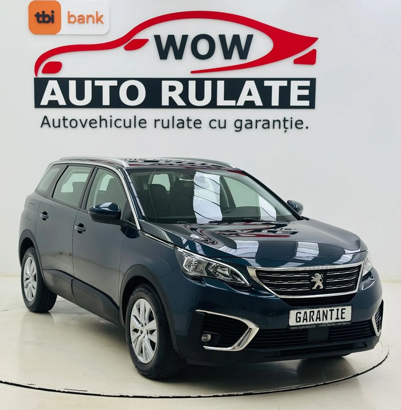 PEUGEOT 5008 2019 1.2I E6 GARANTIE 12 LUNI Rate Avans 0 Doar Cu Buletinul