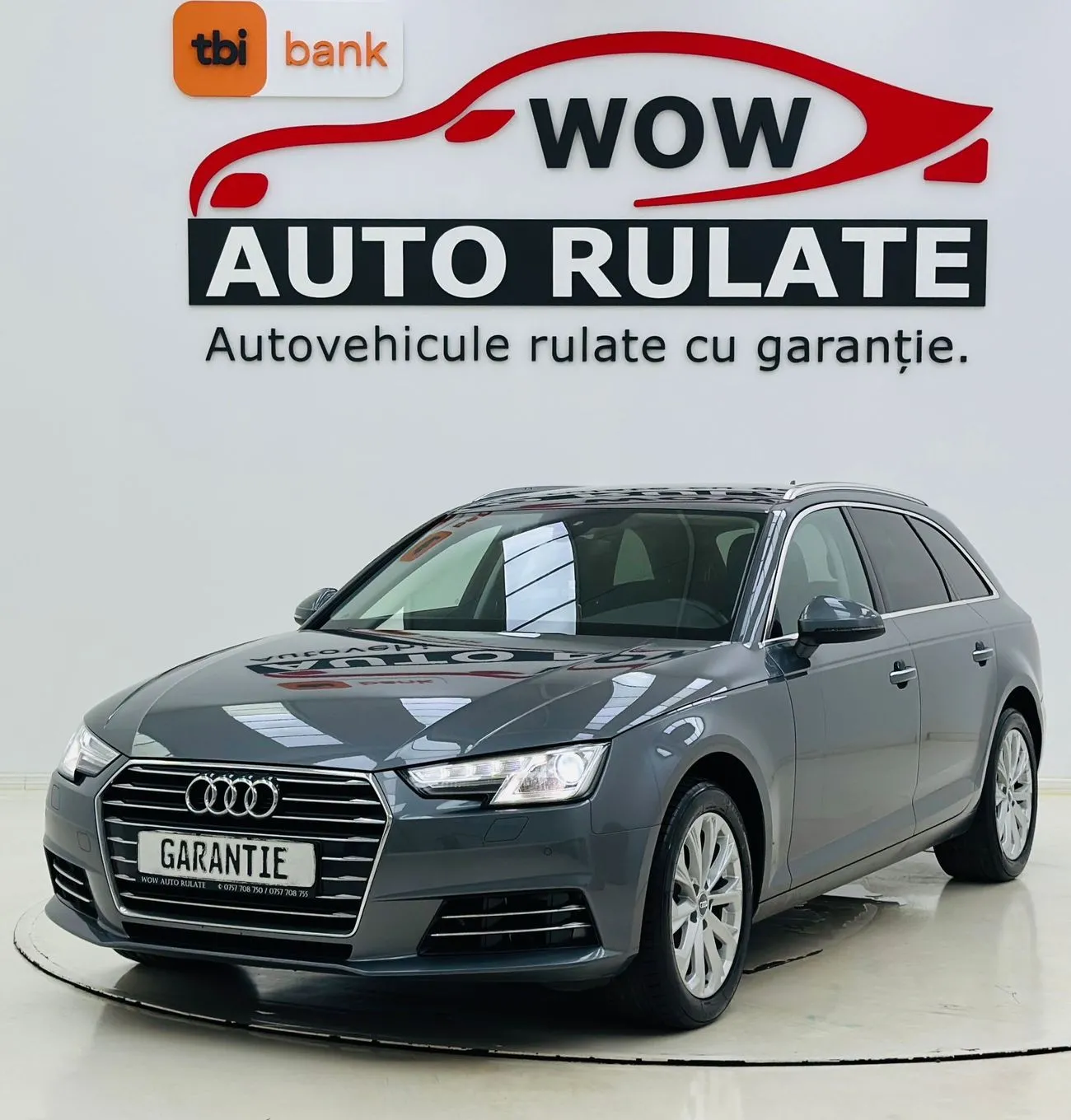 AUDI A4 2016 2.0D E6 GARANTIE 12 LUNI Rate Avans 0 Doar cu Buletinul 2016 - WOW Auto Rulate