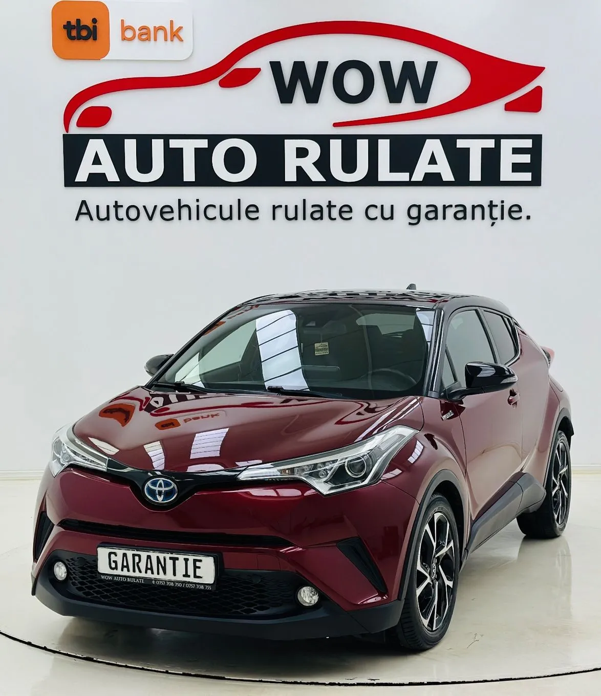 TOYOTA C-HR 2020 1.8I E6 GARANTIE 12 LUNI Rate Avans 0 Doar cu Buletinul 2020 - WOW Auto Rulate