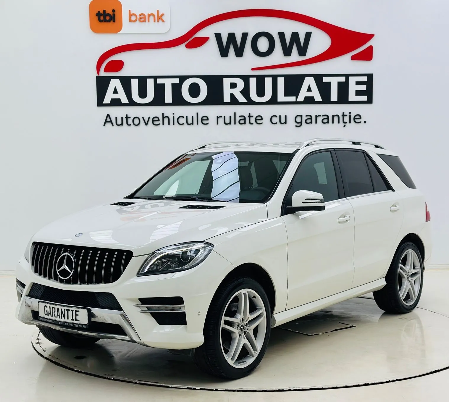 MERCEDESBENZ Ml 2013 2.2D E5 GARANTIE 12 LUNI Rate Avans 0 Doar cu Buletinul 2013 - WOW Auto Rulate