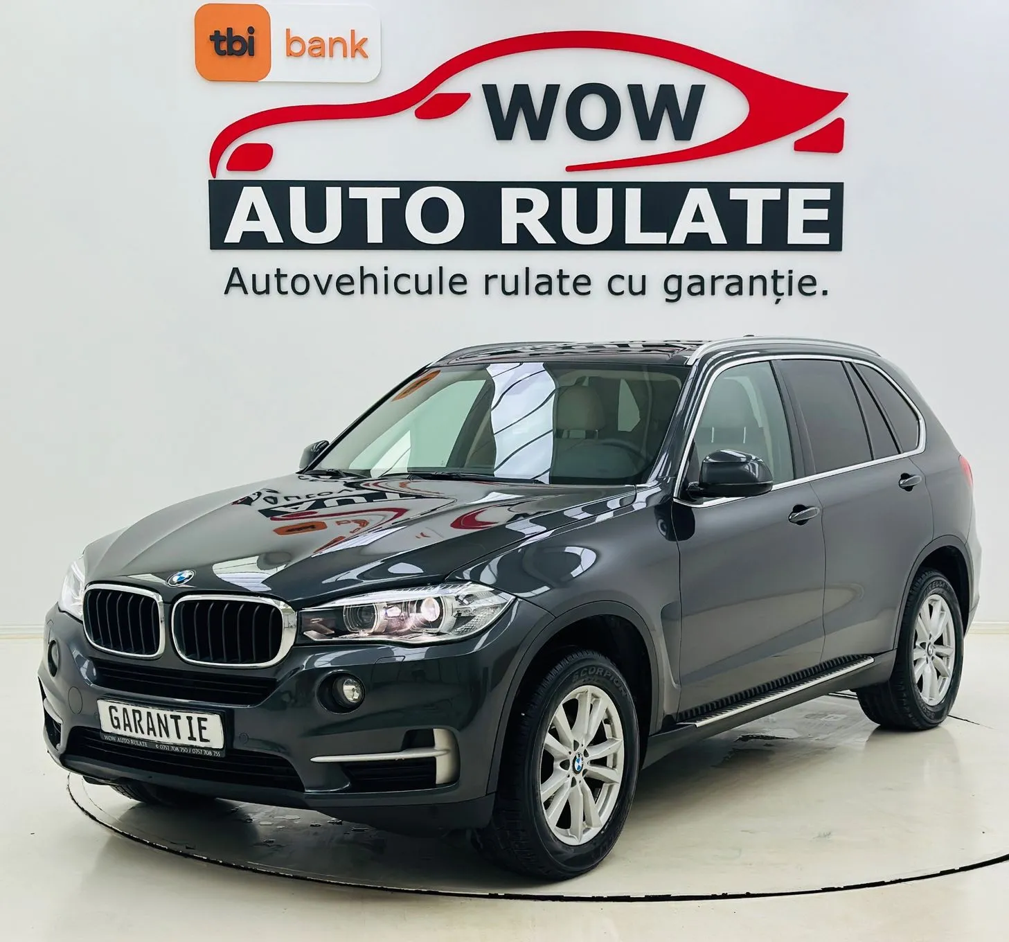 BMW X5 2014 2.0D E5 GARANTIE 12 LUNI Rate Avans 0 Doar cu Buletinul 2014 - WOW Auto Rulate