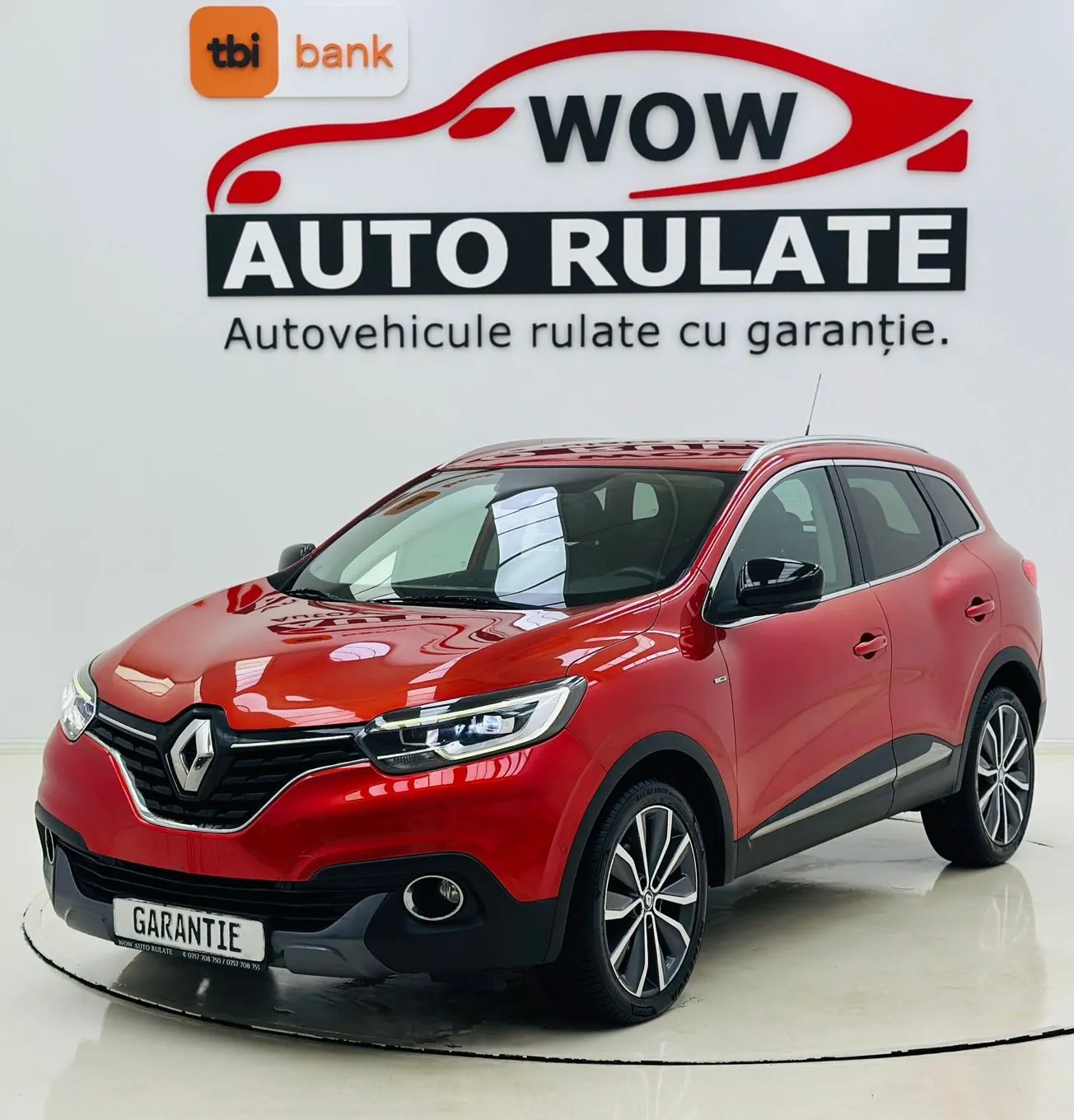 RENAULT KADJAR 2016 1.2I E6 GARANTIE 12 LUNI Rate Avans 0 Doar cu Buletinul 2016 - WOW Auto Rulate