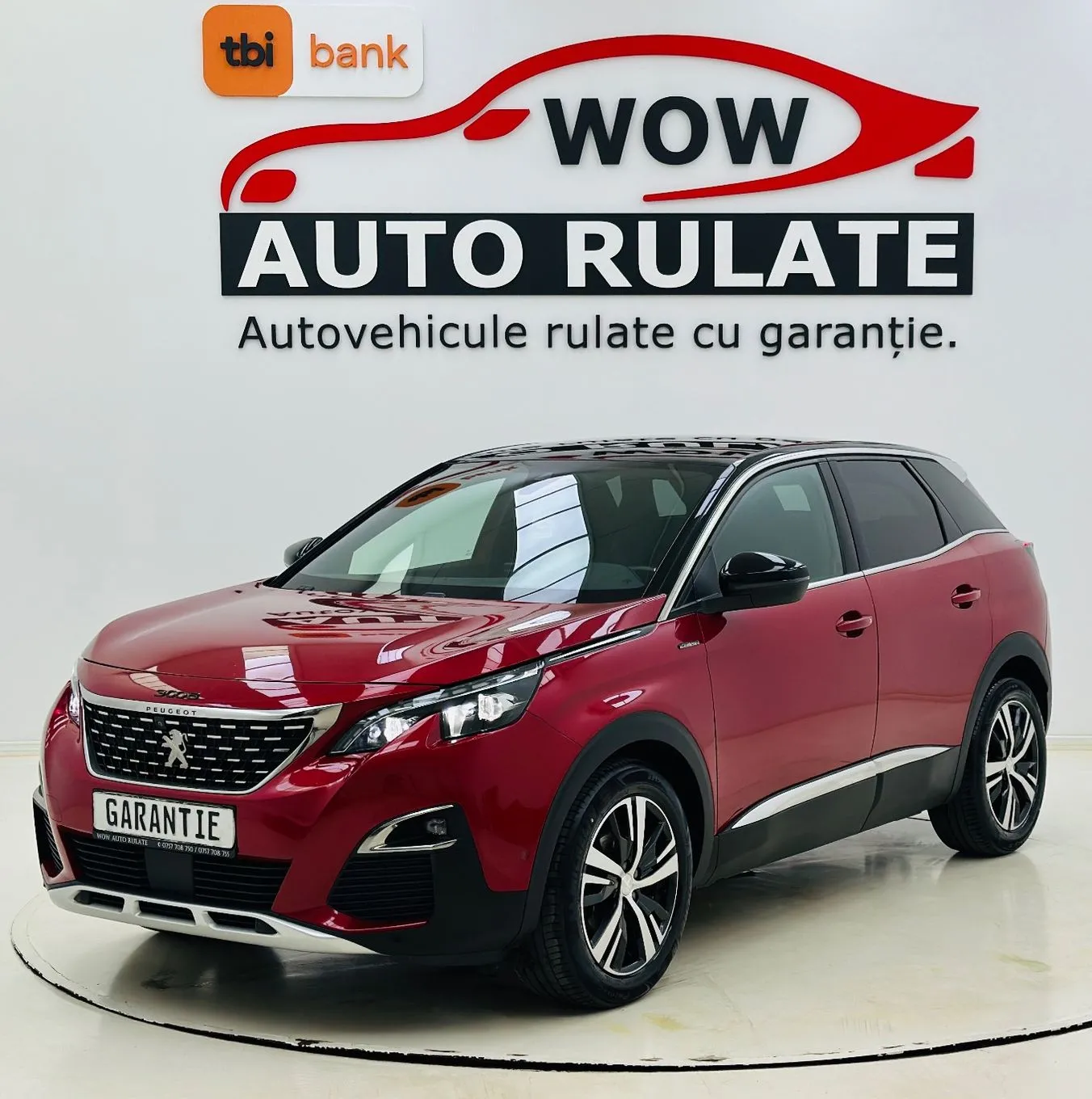 PEUGEOT 3008 2019 1.2I E6 GARANTIE 12 LUNI Rate Avans 0 Doar cu Buletinul 2019 - WOW Auto Rulate