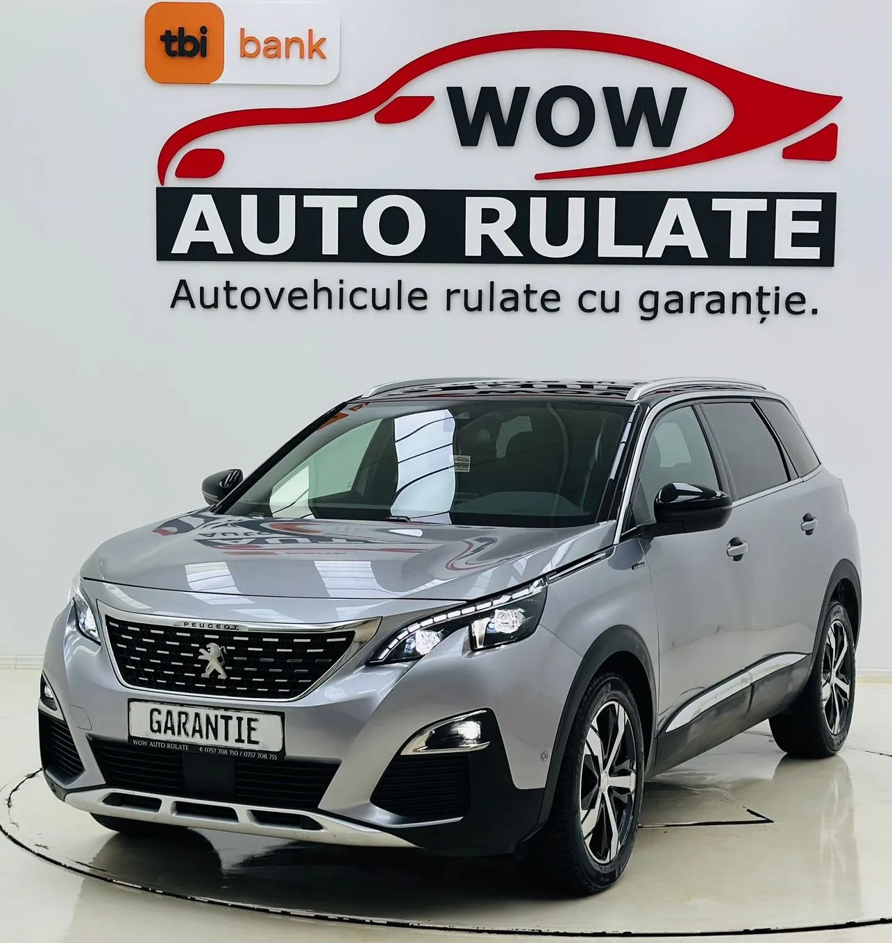 PEUGEOT 5008 2020 1.5D E6 GARANTIE 12 LUNI Rate Avans 0 Doar cu Buletinul 2020 - WOW Auto Rulate