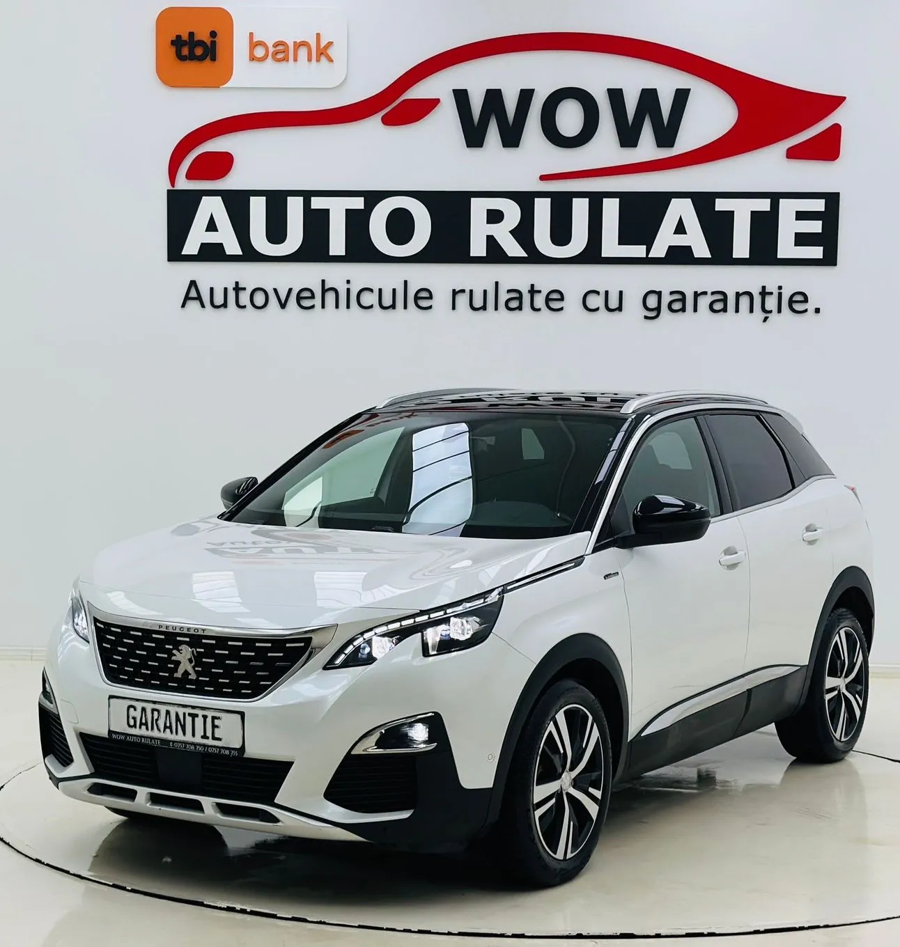 PEUGEOT 3008 2017 1.2I E6 GARANTIE 12 LUNI Rate Avans 0 Doar cu Buletinul 2017 - WOW Auto Rulate