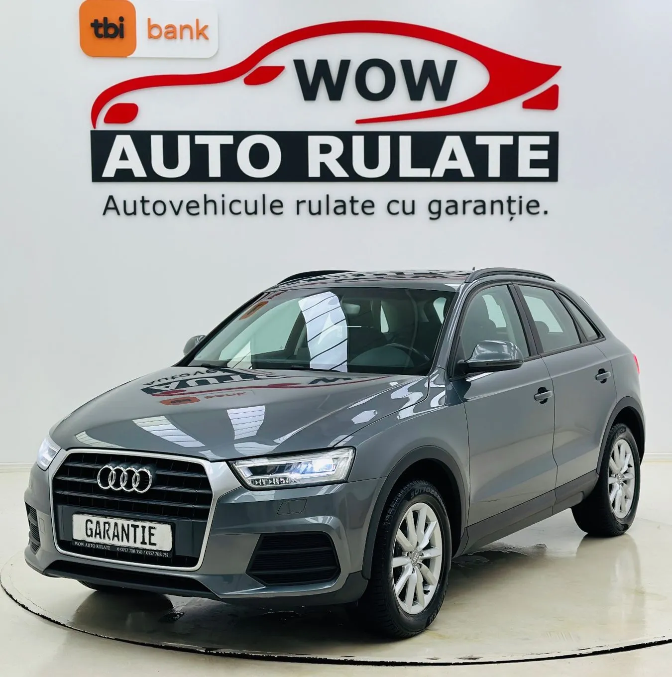 AUDI Q3 2015 2.0D E6 GARANTIE 12 LUNI Rate Avans 0 Doar cu Buletinul 2015 - WOW Auto Rulate