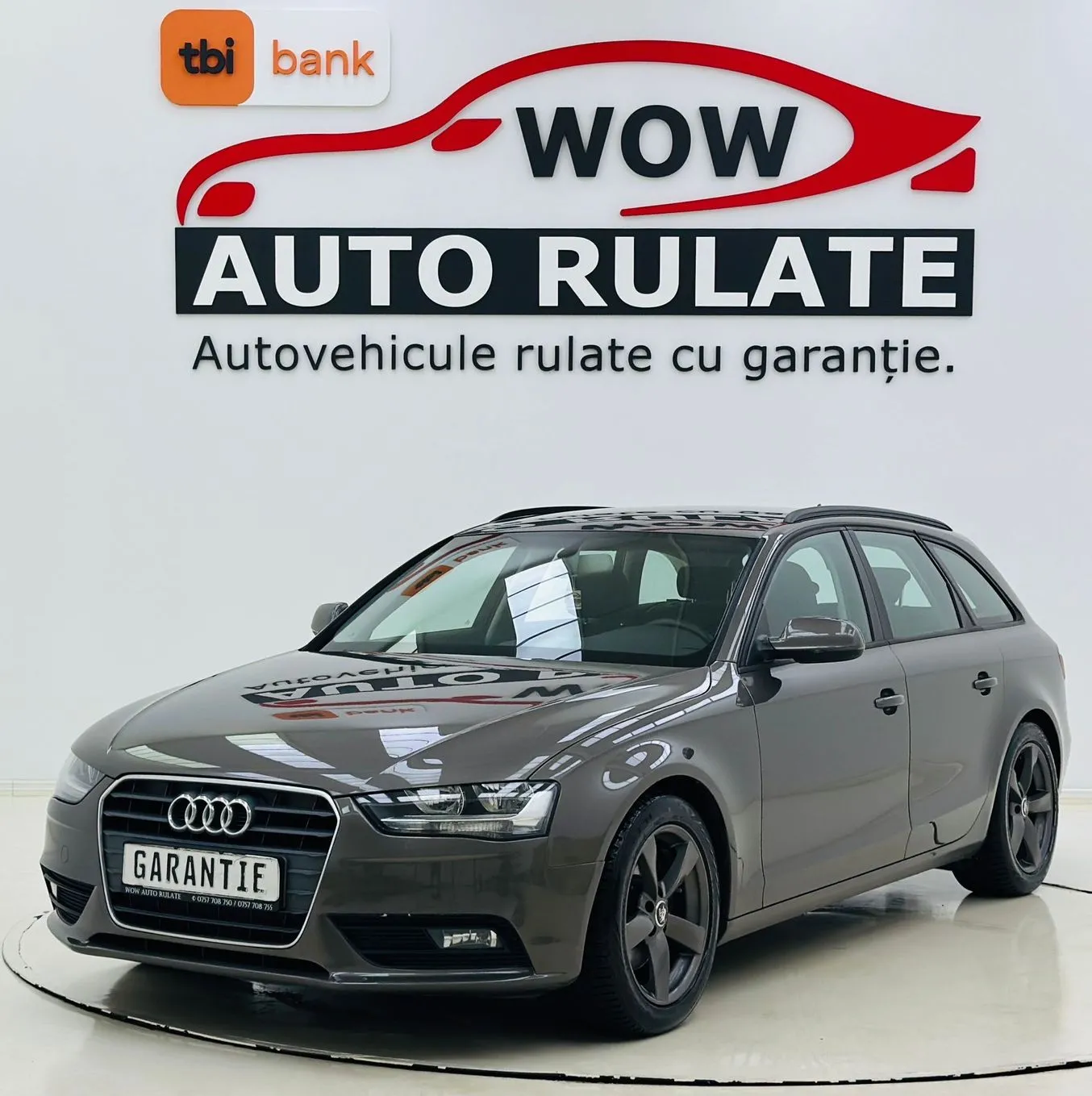 AUDI A4 2012 2.0D E5 GARANTIE 12 LUNI Rate Avans 0 Doar cu Buletinul 2012 - WOW Auto Rulate
