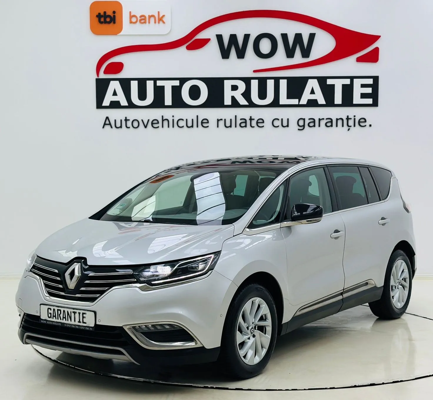 RENAULT ESPACE 2015 1.6D E6 GARANTIE 12 LUNI Rate Avans 0 Doar cu Buletinul 2015 - WOW Auto Rulate