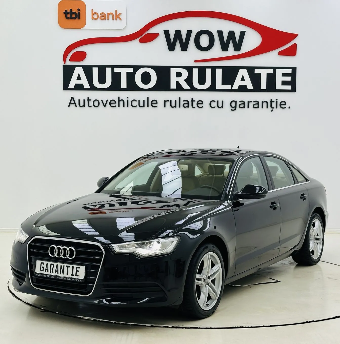AUDI A6 2013 2.0D E6 GARANTIE 12 LUNI Rate Avans 0 Doar cu Buletinul 2013 - WOW Auto Rulate