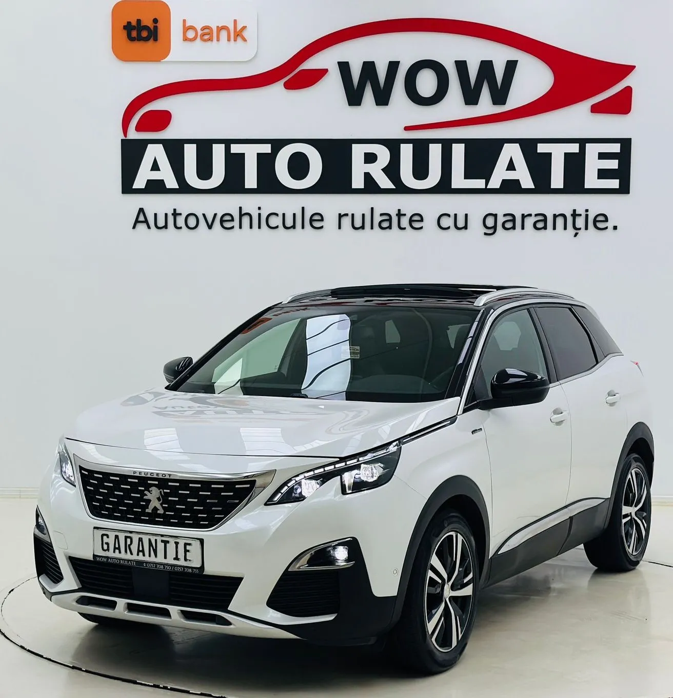 PEUGEOT 3008 2019 1.2I E6 GARANTIE 12 LUNI Rate Avans 0 Doar cu Buletinul 2019 - WOW Auto Rulate