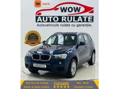 BMW X3 2016 2.0D E6 GARANTIE 12 LUNI Rate Avans 0 Doar cu Buletinul