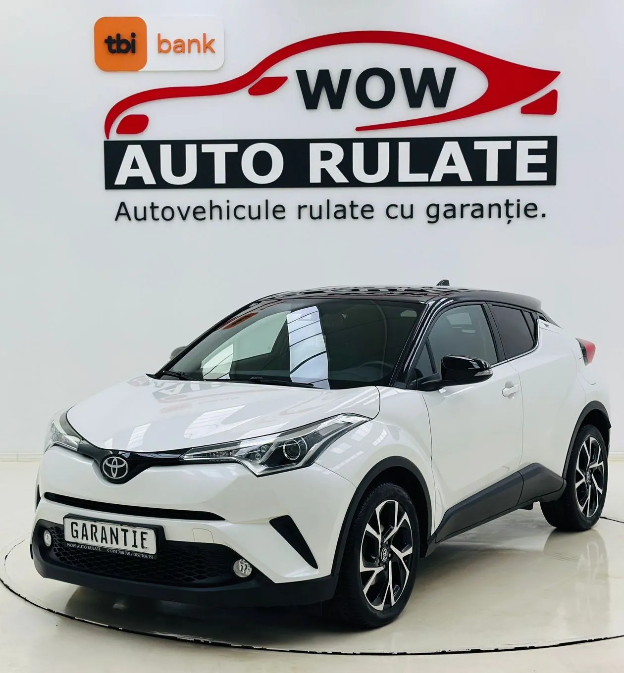 TOYOTA C-HR 2017 1.2i E6 GARANTIE 12 LUNI Rate Avans 0 Doar cu Buletinul 2017 - WOW Auto Rulate