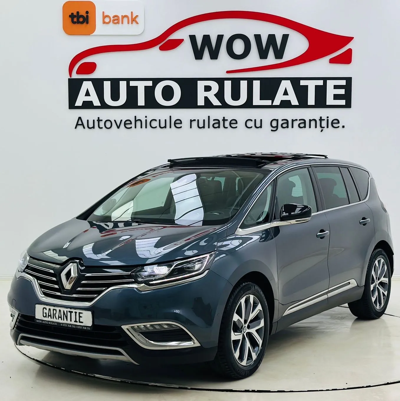 RENAULT ESPACE 2018 1.6D E6 GARANTIE 12 LUNI Rate Avans 0 Doar cu Buletinul 2018 - WOW Auto Rulate