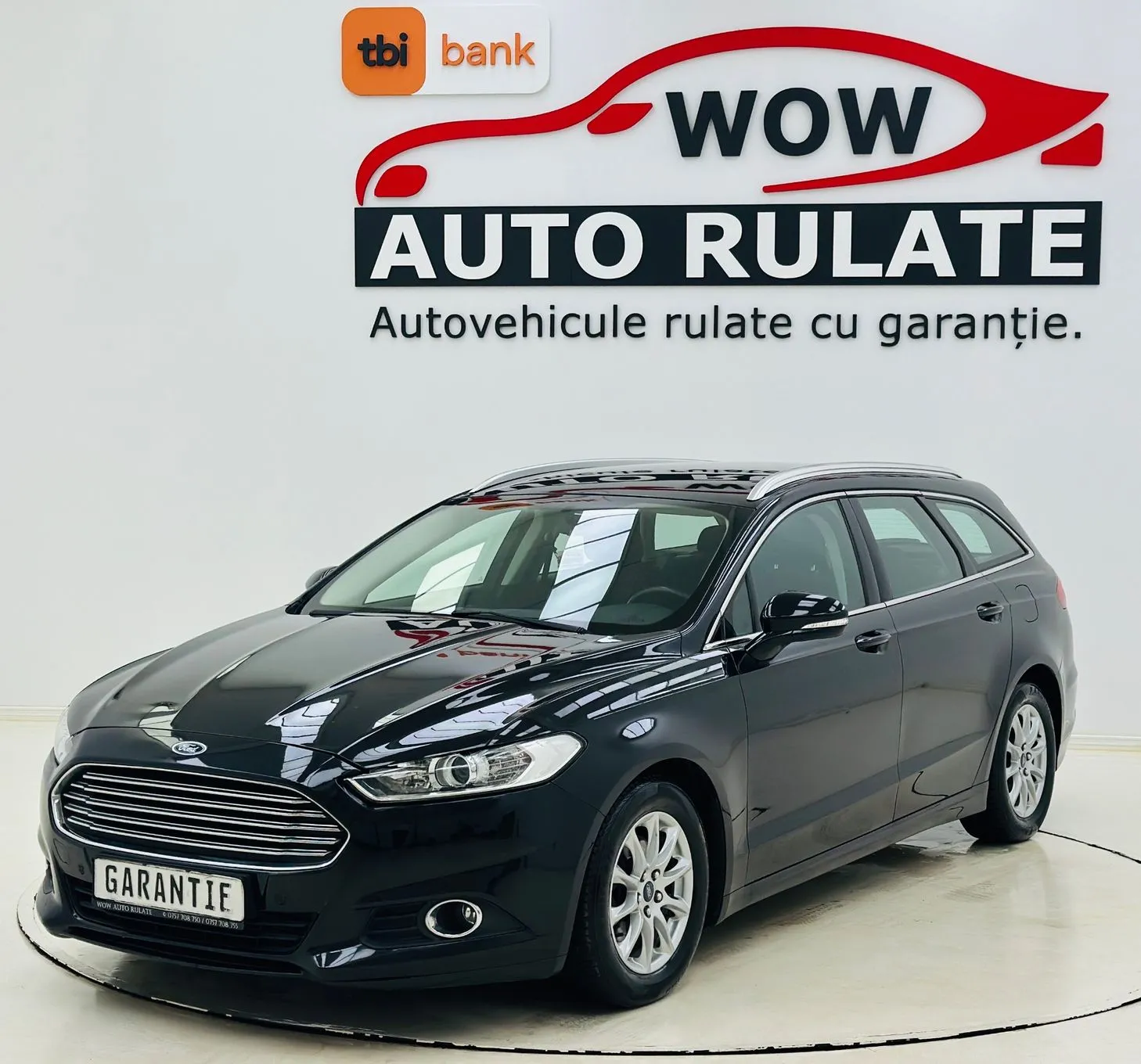 FORD MONDEO 2015 1.6D E6 GARANTIE 12 LUNI Rate Avans 0 Doar cu Buletinul 2015 - WOW Auto Rulate