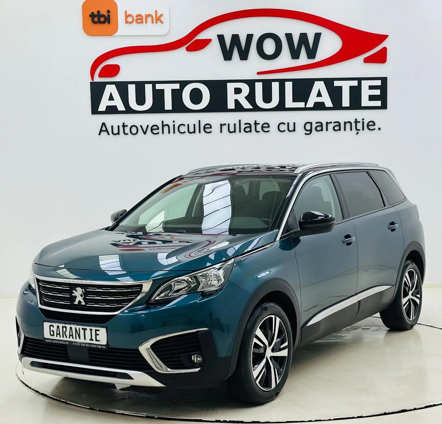 PEUGEOT 5008 2018 1.2I E6 GARANTIE 12 LUNI Rate Avans 0 Doar cu Buletinul 2018 - WOW Auto Rulate