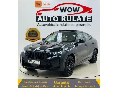 BMW X6 2024 3.0D E6 GARANTIE 12 LUNI Rate Avans 0 Doar cu Buletinul