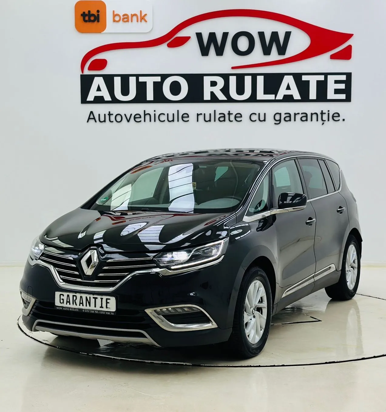 RENAULT ESPACE 2016 1.6D E6 RATE Avans 0 Doar Cu Buletinul 2016 - WOW Auto Rulate