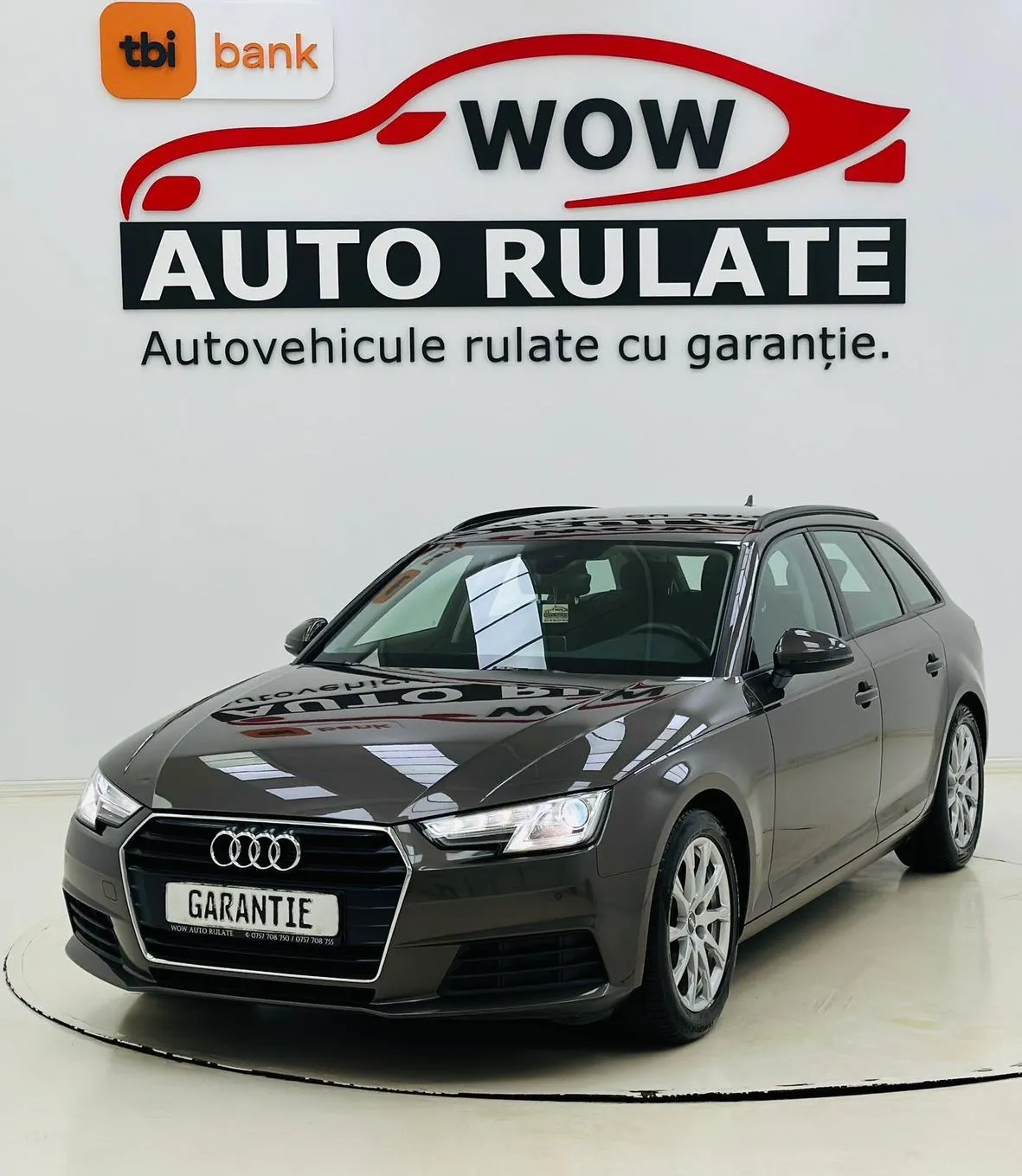 AUDI A4 2016 2.0D E6 Rate Avans 0 Doar Cu Buletinul 2016 - WOW Auto Rulate
