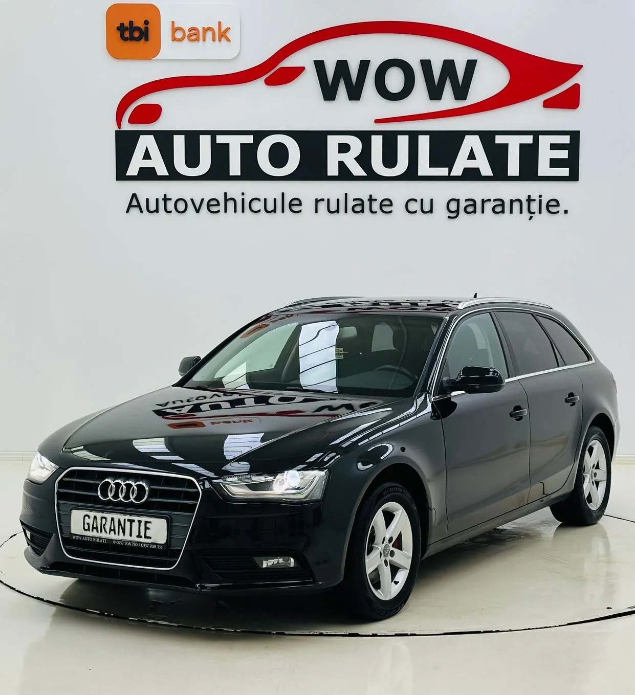 AUDI A4 2013 2.0D E5 GARANTIE 12 LUNI Rate Avans 0 Doar Cu Buletinul 2013 - WOW Auto Rulate