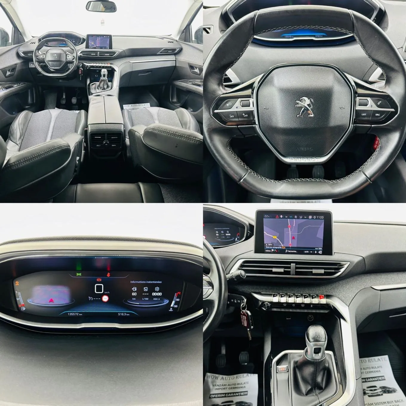 PEUGEOT 3008 2017 1.2i E6 Garantie 12 Luni Rate Avans 0 Doar Cu Buletinul