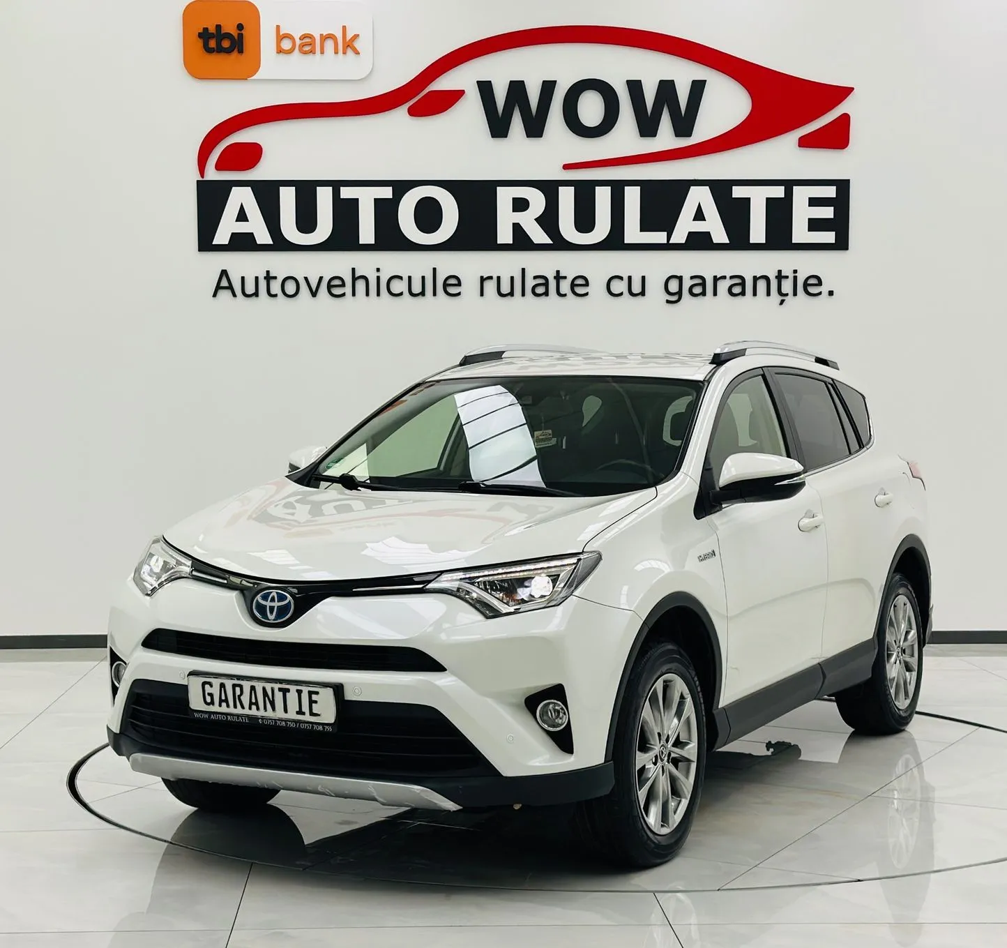 TOYOTA Rav-4 2017 2.5Hybrid E6 Garantie 12 Luni Rate Avans 0 Doar Cu Buletinul 2017 - WOW Auto Rulate