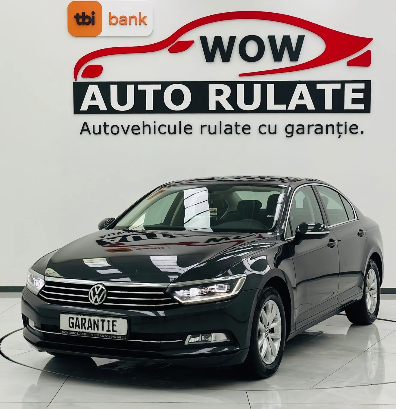 VOLKSWAGEN PASSAT 2019 1.6D E6 Garantie 12 Luni Rate Avans 0 Doar Cu Buletinul 2019 - WOW Auto Rulate