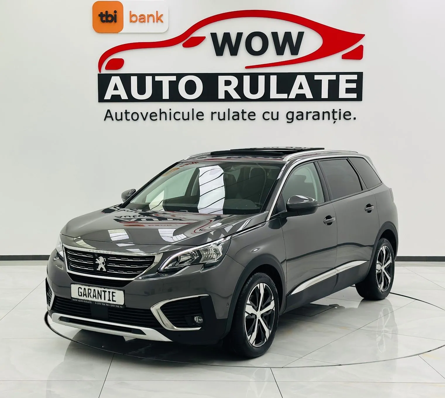 PEUGEOT 5008 2020 1.2I E6 Garantie 12 Luni Rate Avans 0 Doar Cu Buletinul 2020 - WOW Auto Rulate