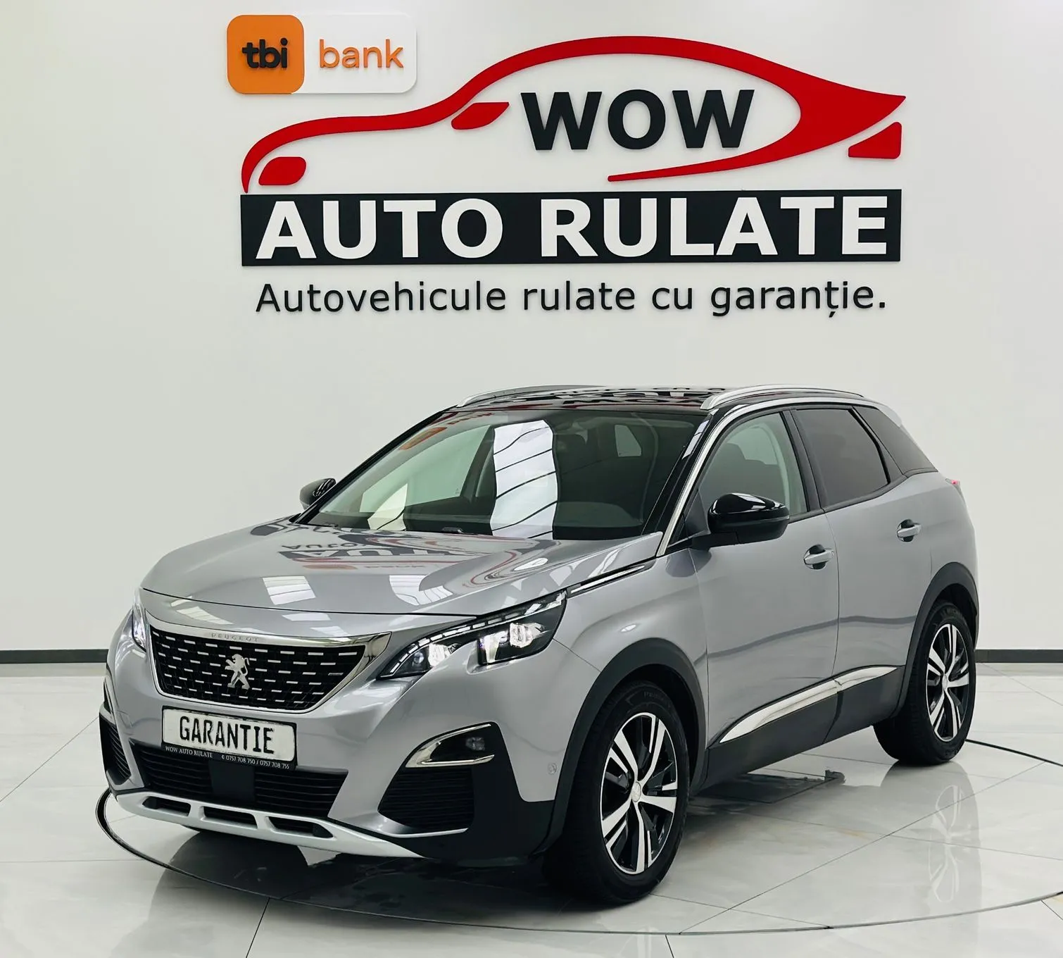PEUGEOT 3008 2019 1.2i E6 Garantie 12 Luni Rate Avans 0 Doar Cu Buletinul 2019 - WOW Auto Rulate