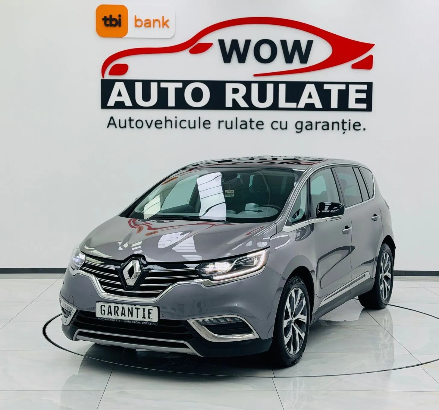 RENAULT ESPACE 2015 1.6D E6 Garantie 12 Luni Rate Avans 0 Doar Cu buletinul 2015 - WOW Auto Rulate