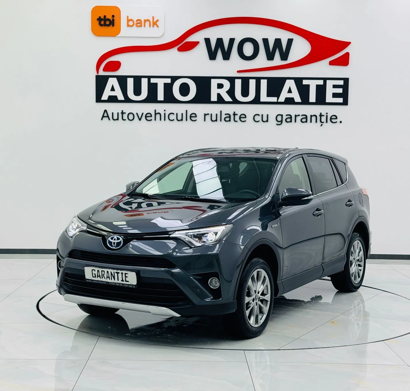 TOYOTA Rav-4 2017 2.5 HYBRID E6 Garantie 12 Luni Rate Avans 0 Doar Cu Buletinul 2017 - WOW Auto Rulate