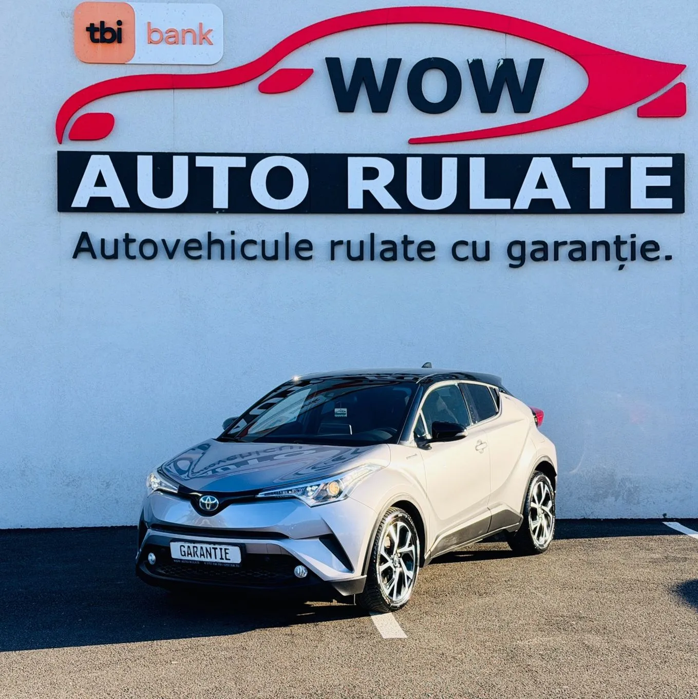 TOYOTA C-HR 2019 1.8i Hybrid E6 Garantie 12 Luni Rate Avans 0 Doar Cu buletinul 2019 - WOW Auto Rulate
