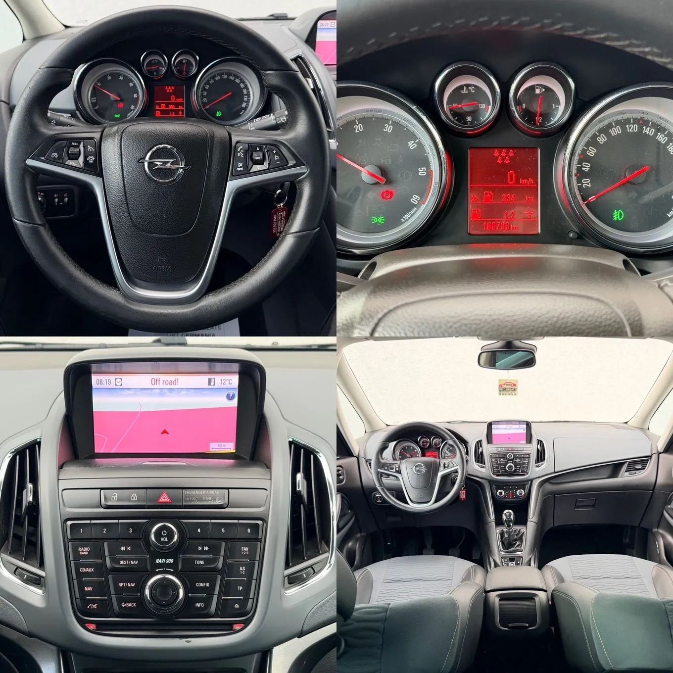 OPEL ZAFIRA 2013 1.6D E6 Garantie 12 Luni Rate Avans 0 Doar Cu Buletinul