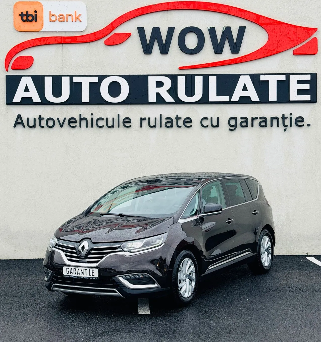 RENAULT ESPACE 2015 1.6D E6 Garantie 12 Luni Rate Avans 0 Doar cu Buletinul 2015 - WOW Auto Rulate