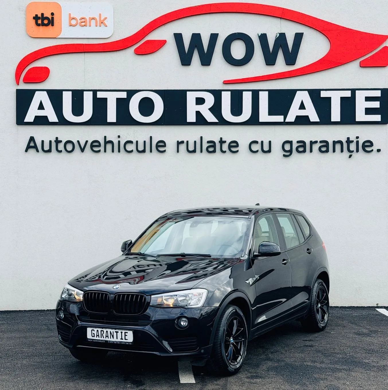 BMW X3 2017 2.0D E6 Garantie 12  Luni Rate Avans 0 Doar cu Buletinul 2017 - WOW Auto Rulate