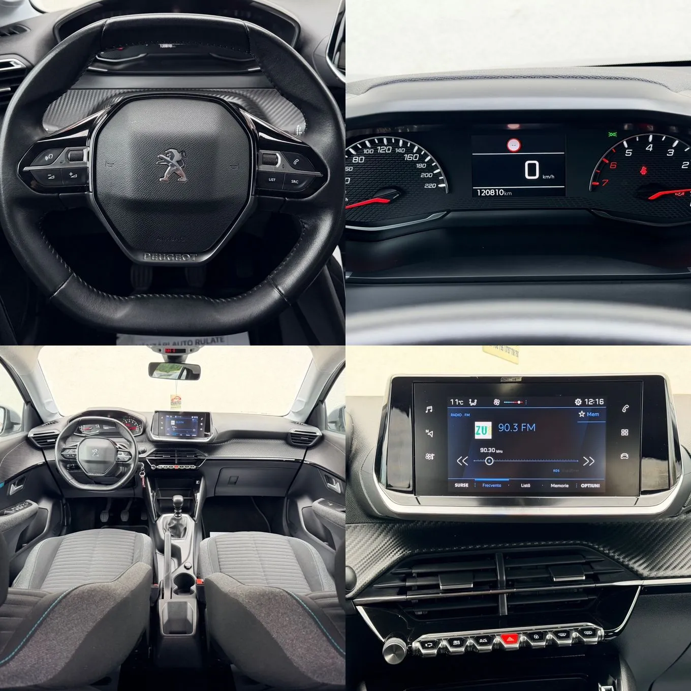 PEUGEOT 208 2021 1.5D E6 Garantie 12 Luni Rate Avans 0 Doar Cu Buletinul