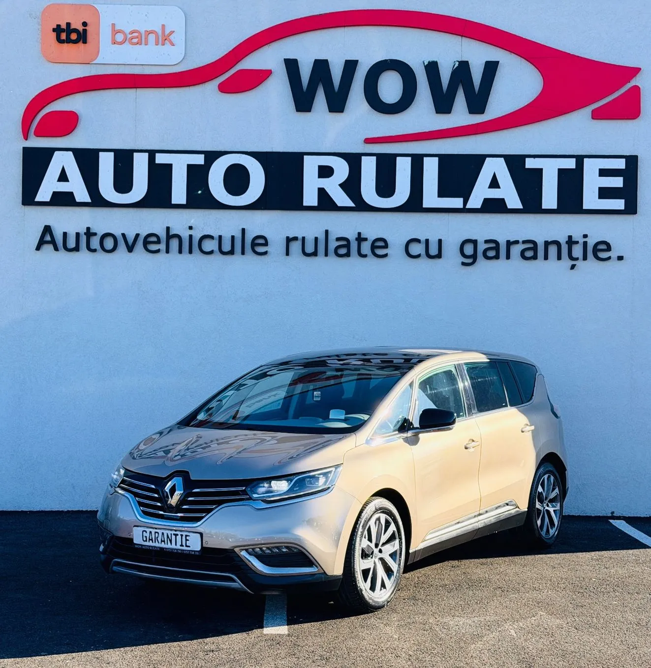 RENAULT ESPACE 2015 1.6D E6 Garantie 12 Luni Rate Avans 0 Doar cu Buletinul 2015 - WOW Auto Rulate