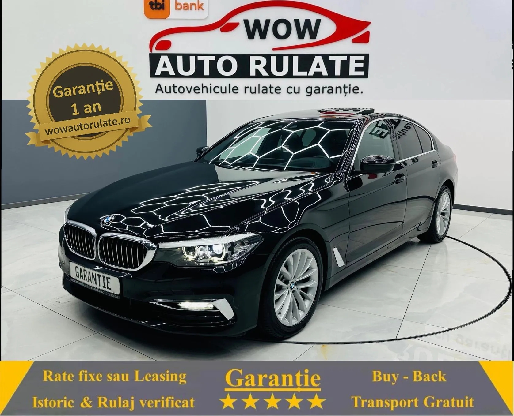 BMW Seria 5  2018 - WOW Auto Rulate