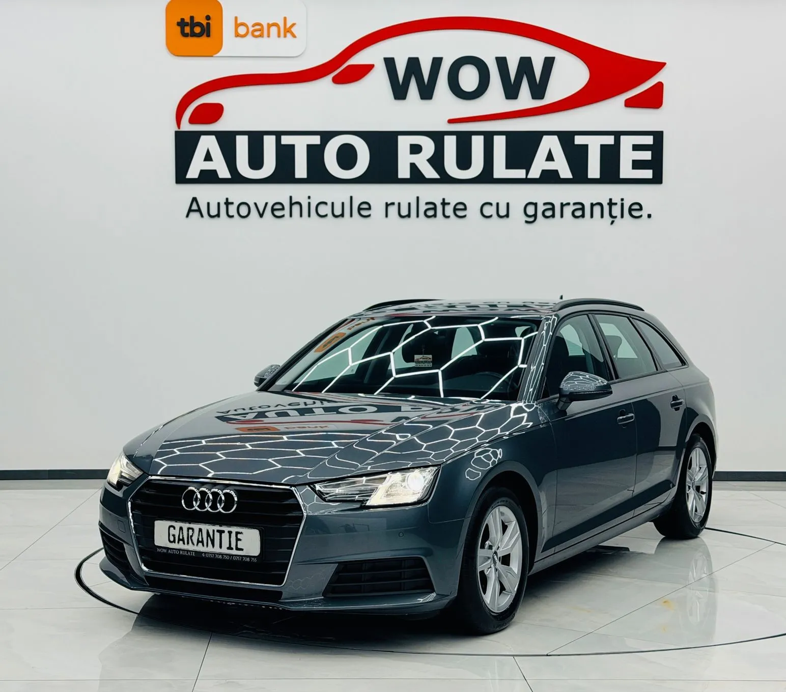 AUDI A4 2018 2.0D E6 Garantie 12 Luni Rate Avans 0 Doar Cu Buletinul 2018 - WOW Auto Rulate