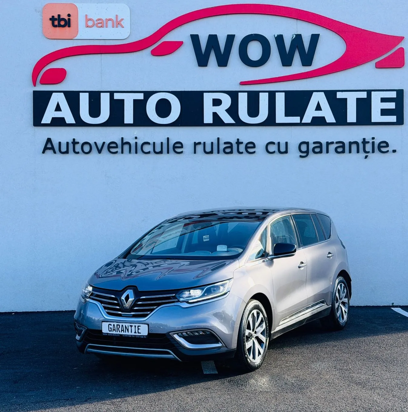 RENAULT ESPACE 2015 1.6D E6 Garantie 12 Luni Rate Avans 0 Doar cu Buletinul 2015 - WOW Auto Rulate