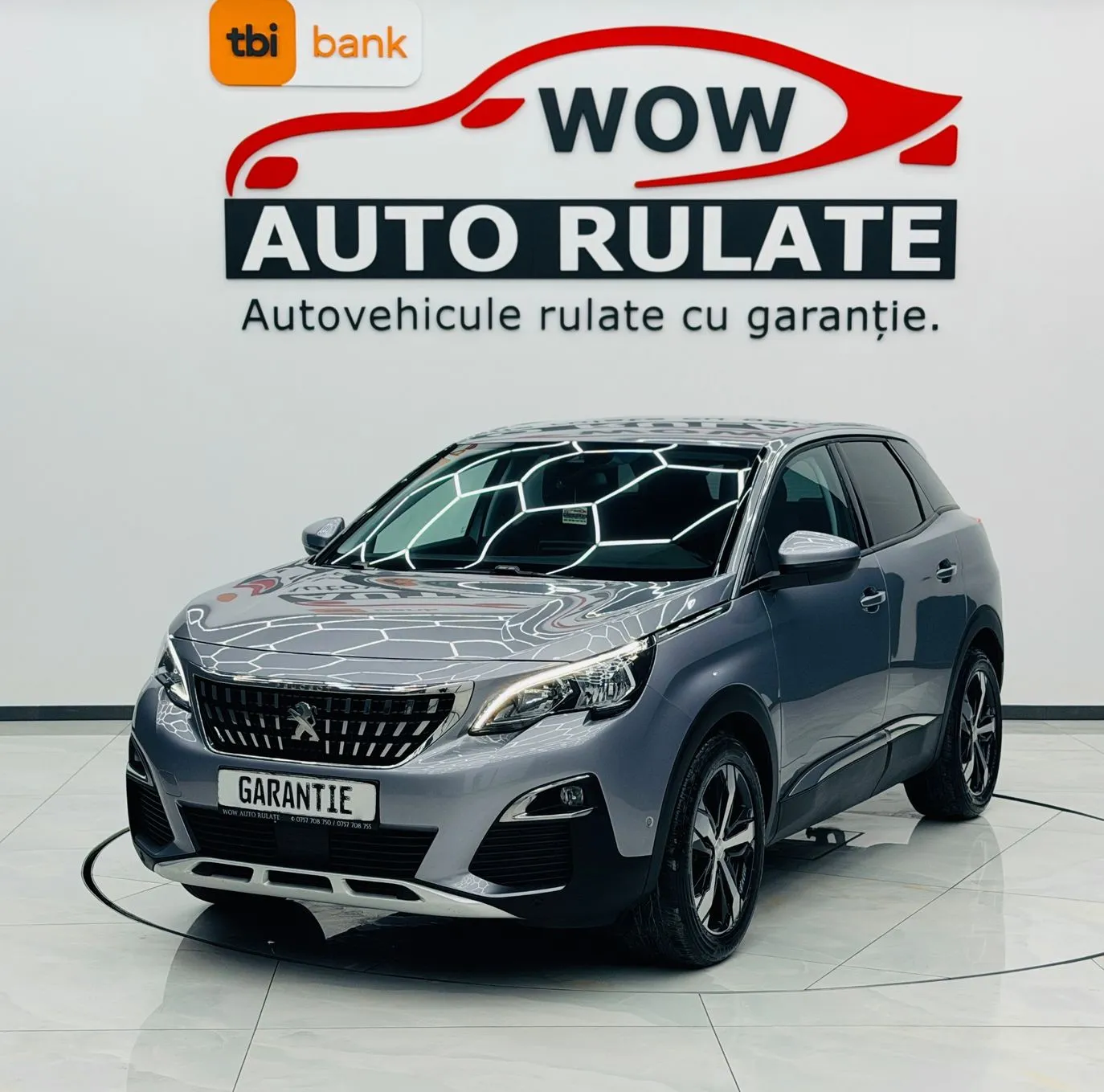 PEUGEOT 3008 2018 1.2i E6 Garantie 12 Luni Rate Avans 0 Doar Cu Buletinul 2018 - WOW Auto Rulate