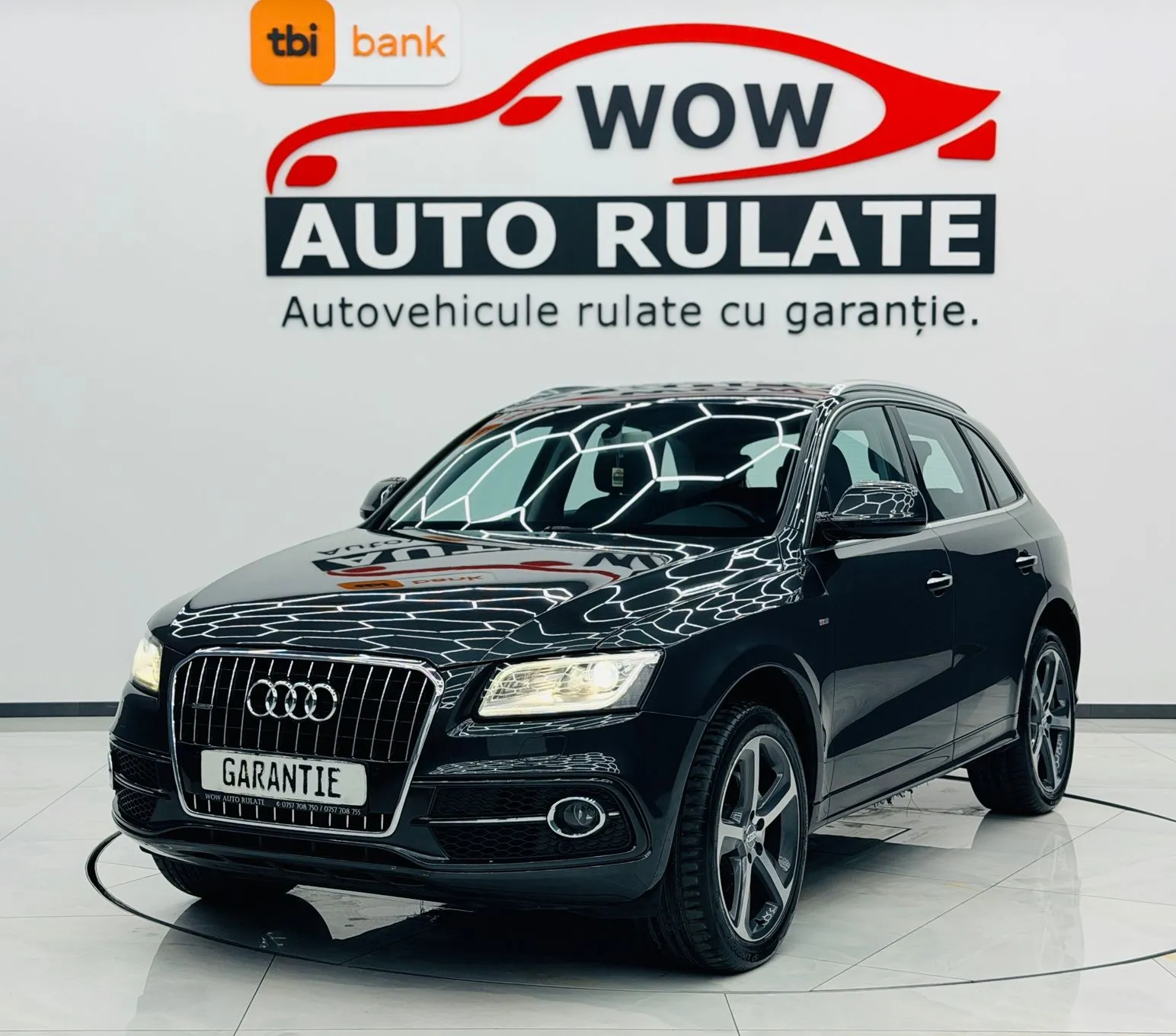 AUDI Q5 2015 2.0D E6 4X4 S-LINE Garantie 12 Luni Rate Avans 0 Doar Cu Buletinu 2015 - WOW Auto Rulate