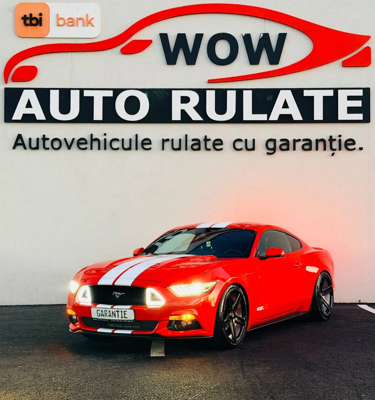 FORD MUSTANG 2016 2.3i E6 Garantie 12 Luni Rate Avans 0 Doar Cu Buletinul 2016 - WOW Auto Rulate