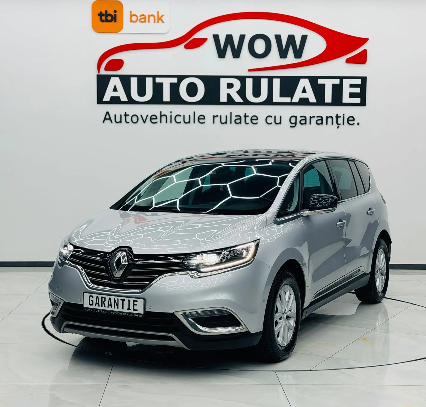 RENAULT ESPACE 2017 1.6D E6 Garantie 12 Luni Rate Avans 0 Doar Cu Buletinul 2017 - WOW Auto Rulate