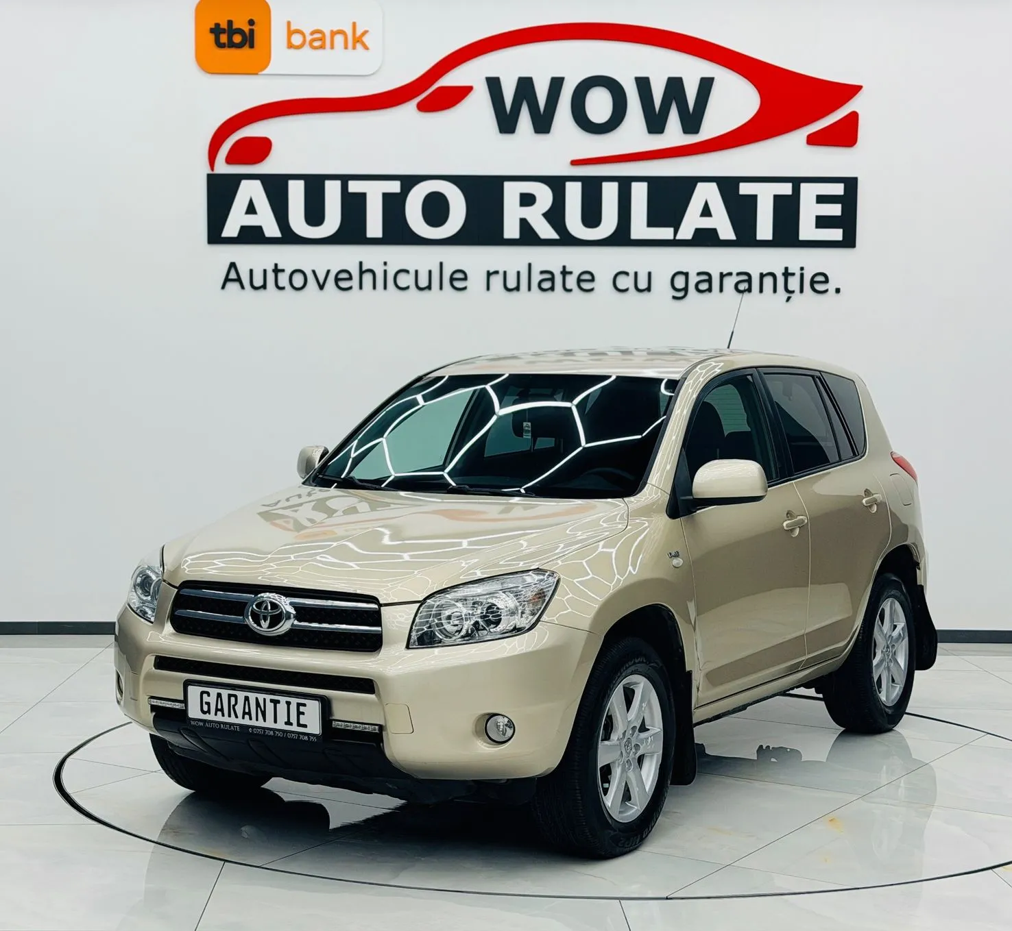 TOYOTA Rav-4 2008 2.2D E4 4X4 Garantie 12 Luni Rate Avans 0 Doar Cu Buletinul 2008 - WOW Auto Rulate